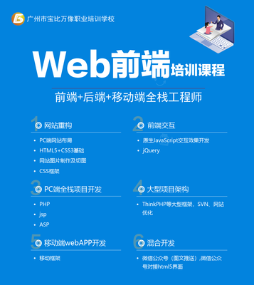 广州Web前端培训-广州web前端开发培训